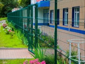 3D заборы для детского сада 80 метров фото в Удельной