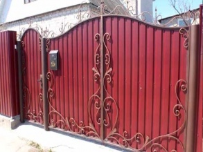 Калитка - пример 1 фото в Удельной